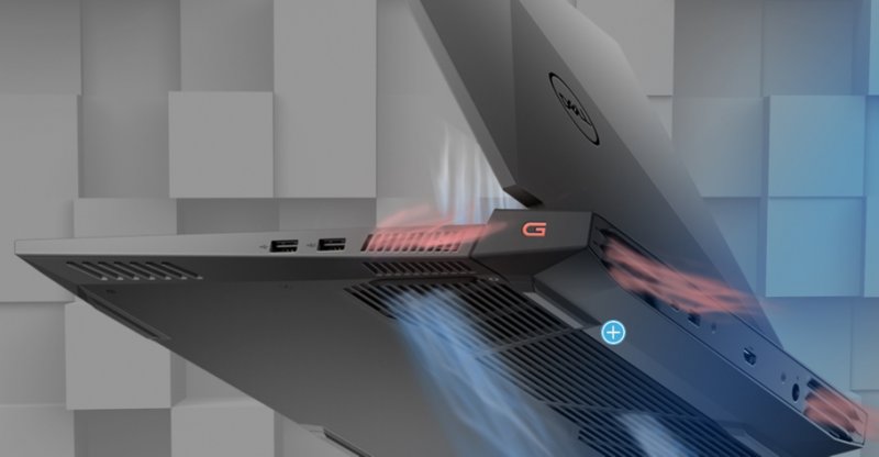 Hệ thống tản nhiệt của Dell Gaming G5