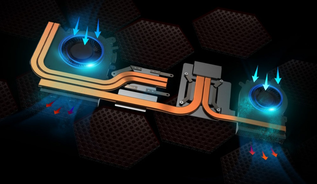 Hệ thống tản nhiệt Cooler Boots của MSI Pulse GL76