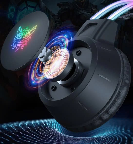 Công nghệ âm thanh của tai nghe Onikuma B90 RGB Cat Ear