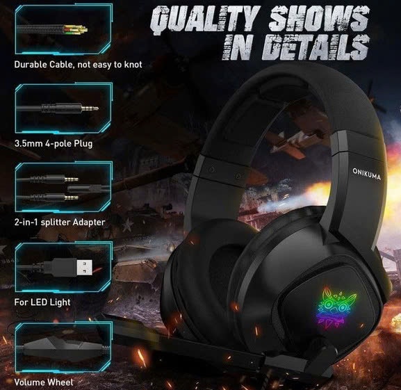 Phương thức kết nối của tai nghe Onikuma K19