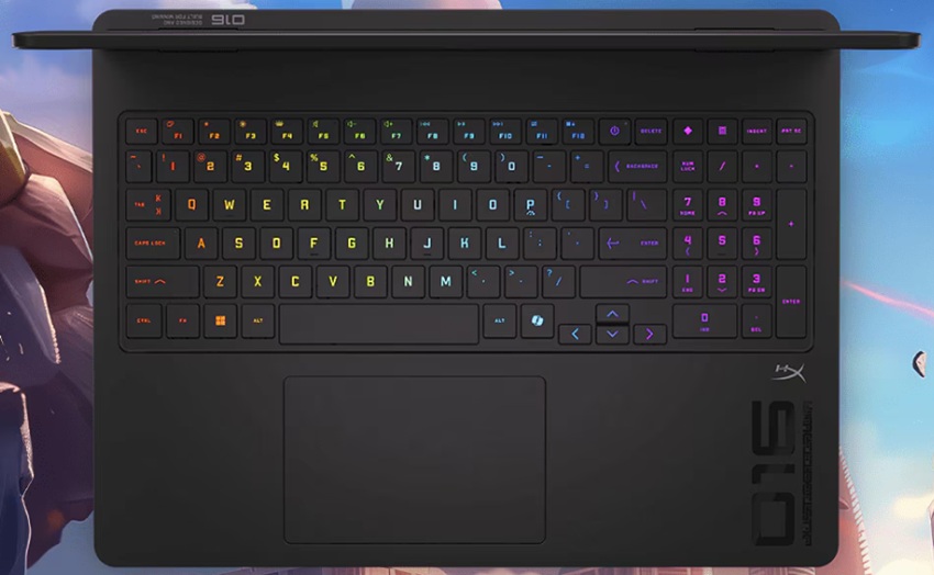 HP OMEN 16 (2025) - bàn phím, touchpad