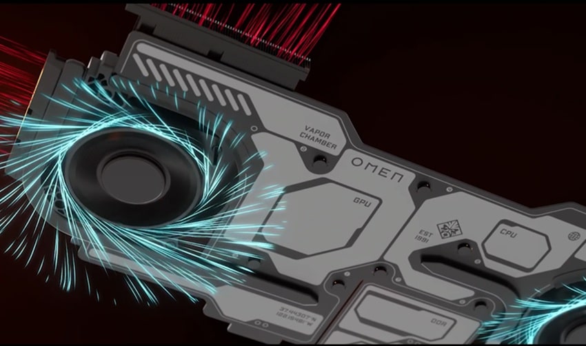 HP OMEN Max 16 2025 - tản nhiệt
