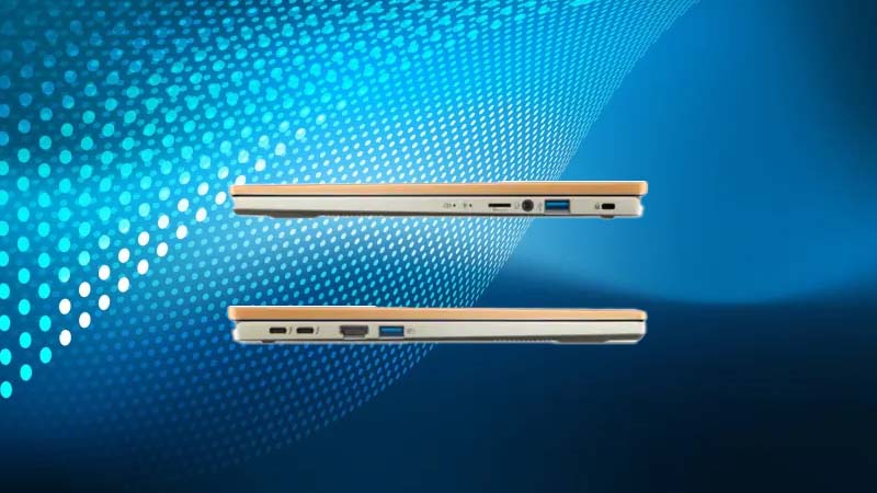 Cổng kết nối của laptop Acer Swift Go SFG14 71