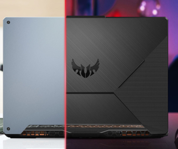 thiết kế laptop asus đầy tính mạnh mẽ