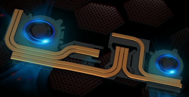 Sử dụng công nghệ tản nhiệt độc quyền Cooler Boost 5