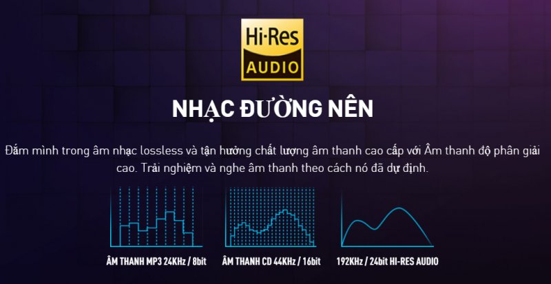 Đắm mình trong dòng nhạc lossless