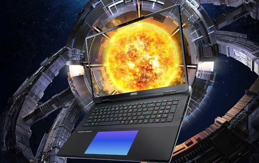 Laptop MSI Titan 18 HX AI A2XW -thiết kế