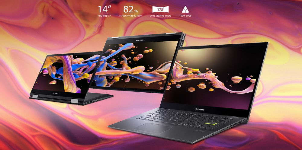 Màn hình sử dụng tấm nền IPS và cảm ứng, lập xoay 360