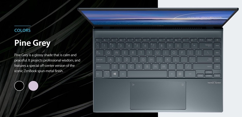 Bàn phím tràn viền ấn tượng dễ dàng sử dụng