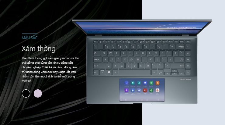 Thiết kế 2 màu tinh tế, sang trọng tinh tế