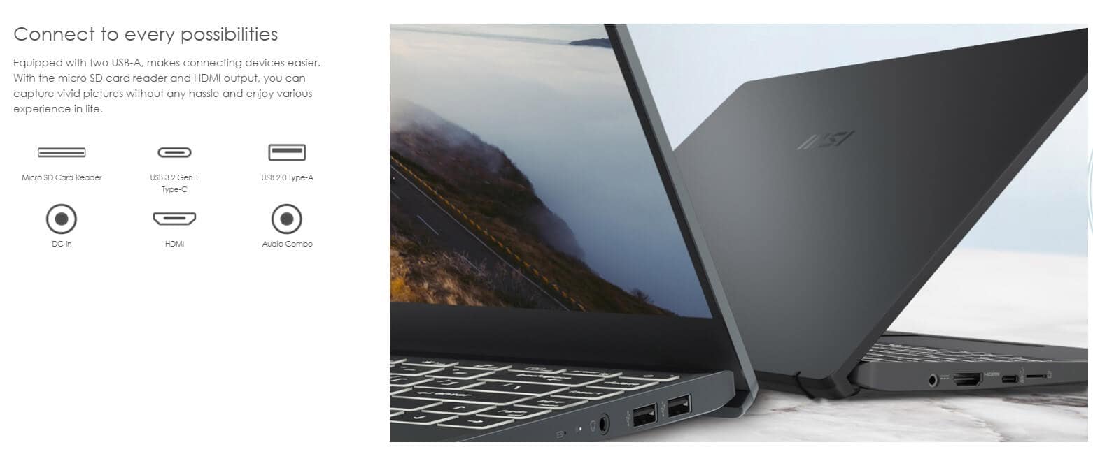 Đa dạng cổng kết nối