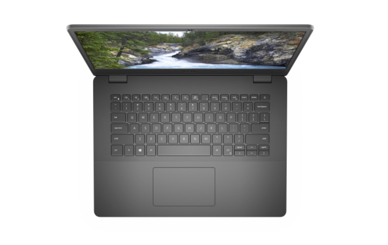 Bàn phím có thiết kế rộng, hành trình phím sâu, touchpad nhạy mượt