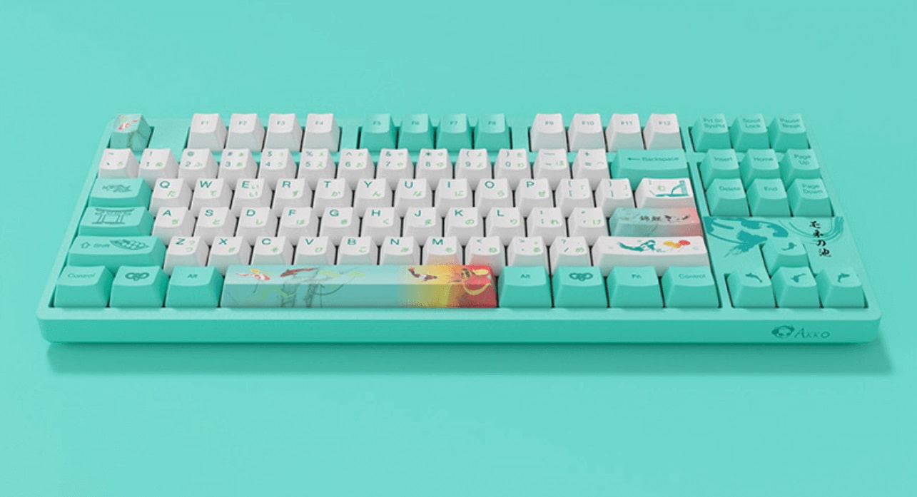 Số lượng phím chuẩn 87 phím và Switch Akko độc quyền