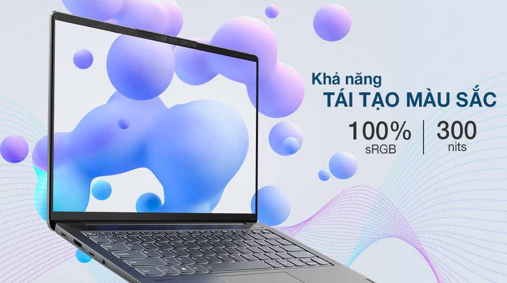 Màn hình có kích thước 14 inch độ phân giải 2k2 tấm nền IPS