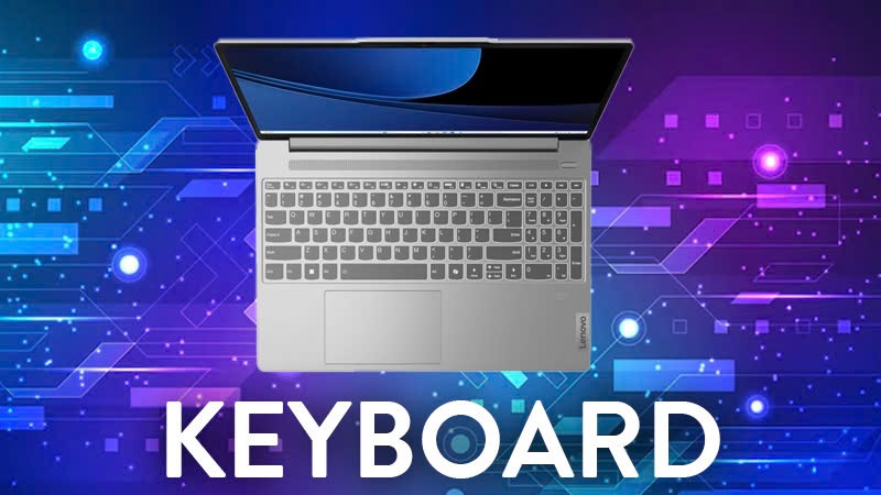 Bàn phím của laptop Lenovo ideapad slim 5 OLED 16IMH9