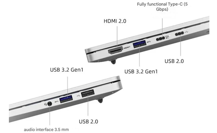 Lenovo Lecoo 14 (2025) - cổng ngoại vi