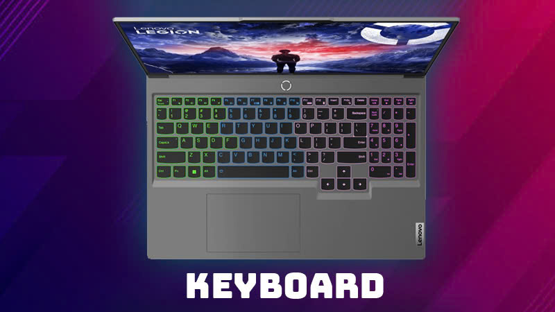 Bàn phím của laptop Lenovo Legion 5 16IRX9