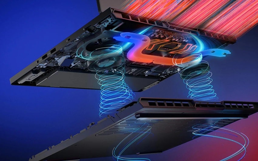Legion 5 Pro 2025 - tản nhiệt