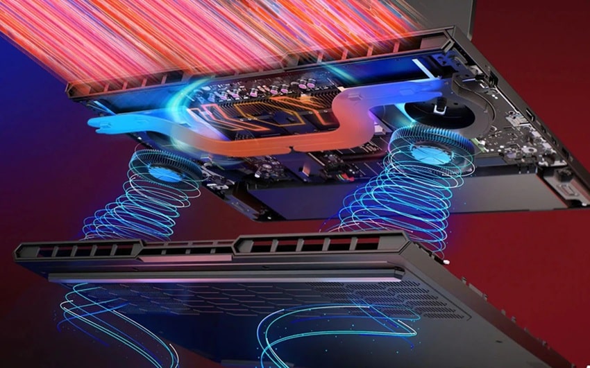 Lenovo Legion 5 R7000P 2025 - tản nhiệt