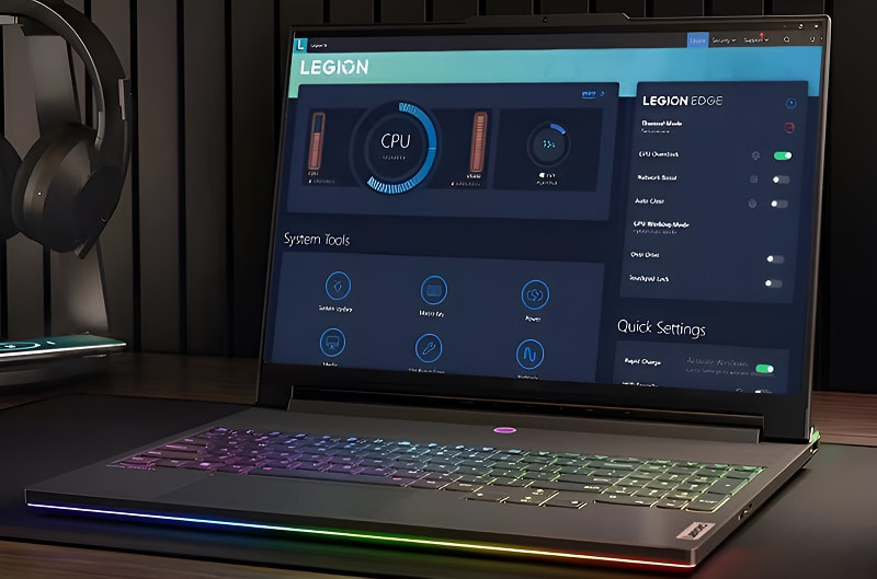 Thiết kế của laptop Lenovo Legion 9