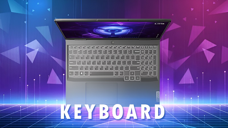 Bàn phím của laptop Lenovo LOQ 15ARP9
