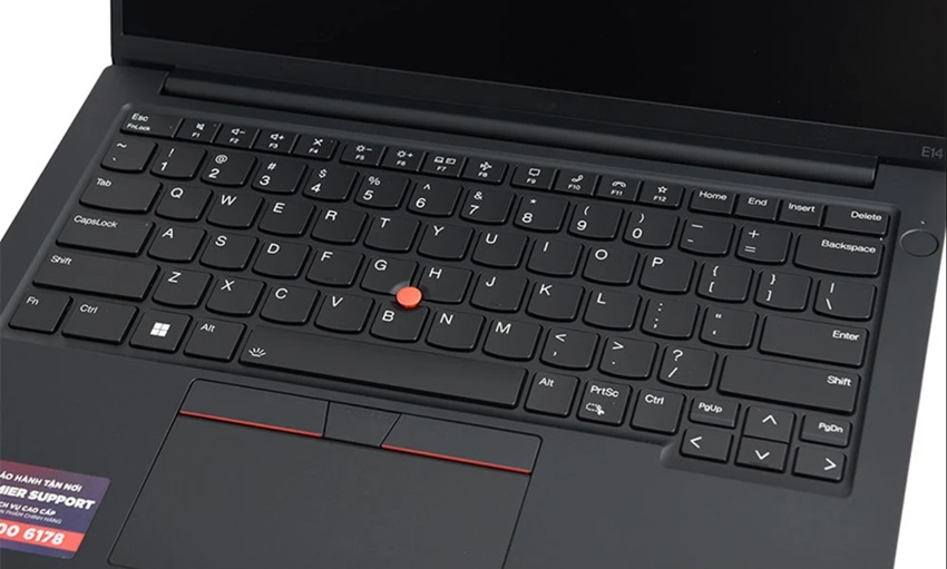 Lenovo ThinkPad E14 Gen 6 - bàn phím và touchpad