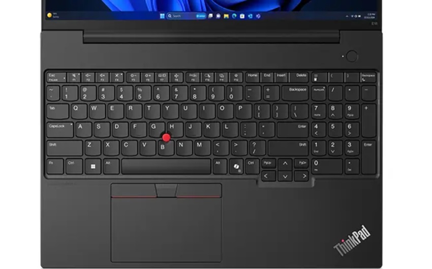 Lenovo Thinkpad E16 Gen 2 - bàn phím và touchpad
