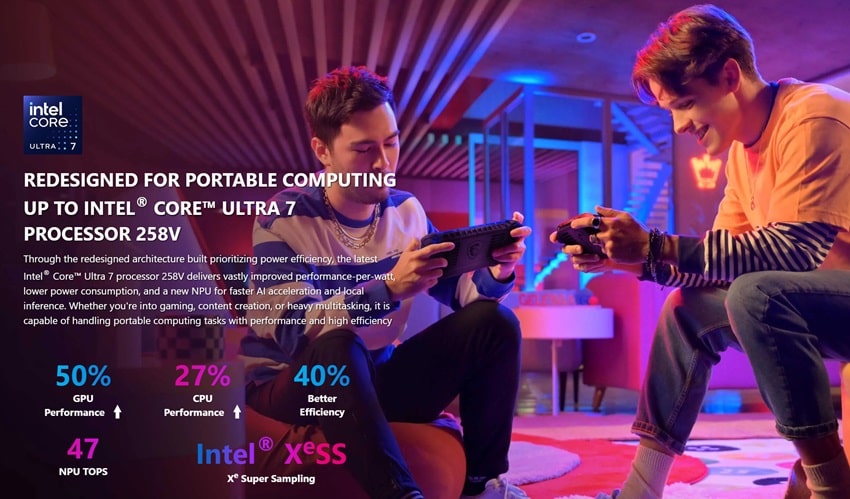 MSI Claw 8 AI+ A2VM - CPU