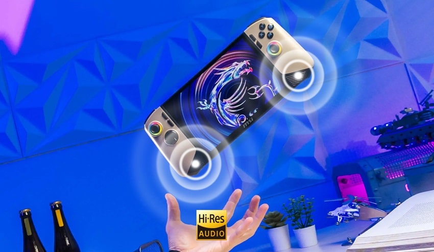 MSI Claw 8 AI+ A2VM - âm thanh