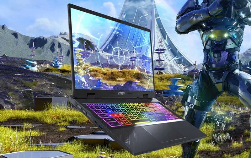 Thiết kế của laptop MSI Crosshair 16 HX