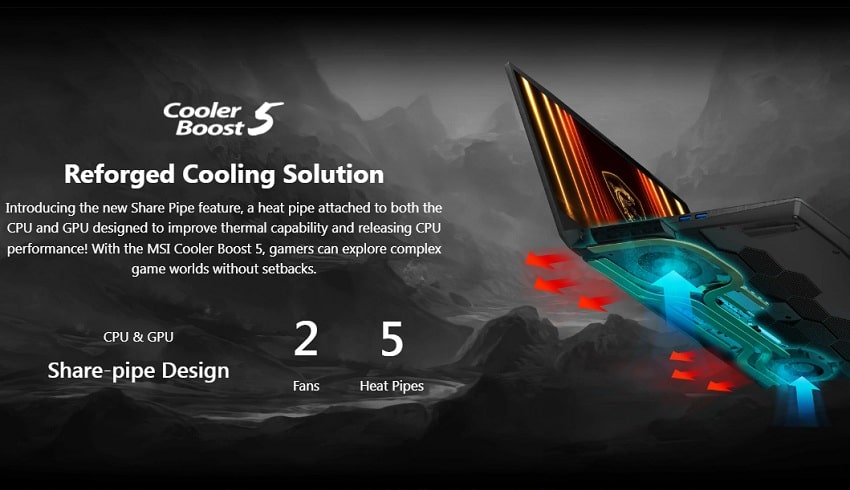 MSI Katana 15 2025 - tản nhiệt