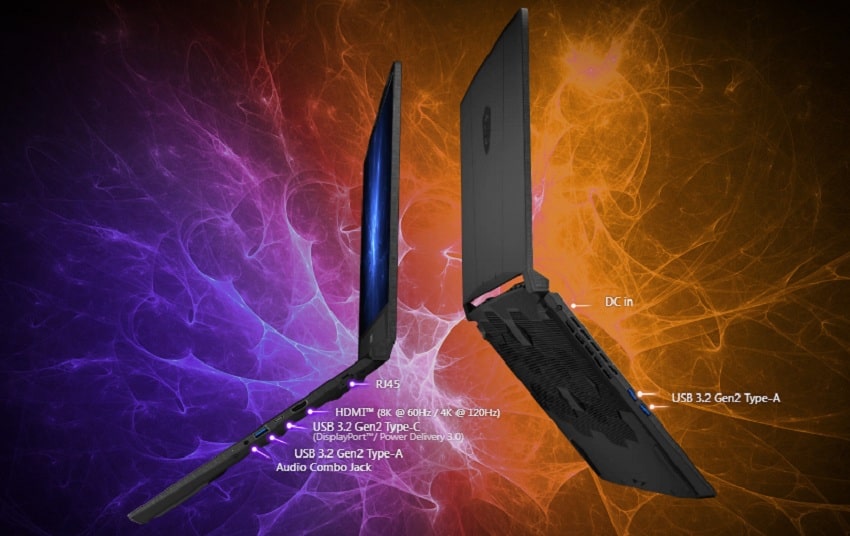 MSI Katana 15 2025 - cổng ngoại vi