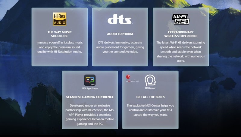 Công nghệ âm thanh của laptop gaming MSI Thin 15