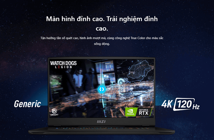 Trải Nghiệm Gaming Tối Ưu MSI Titan GT77