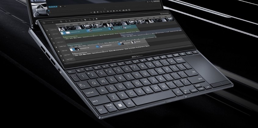 Bàn phím của Asus Zenbook Pro 14 Duo OLED