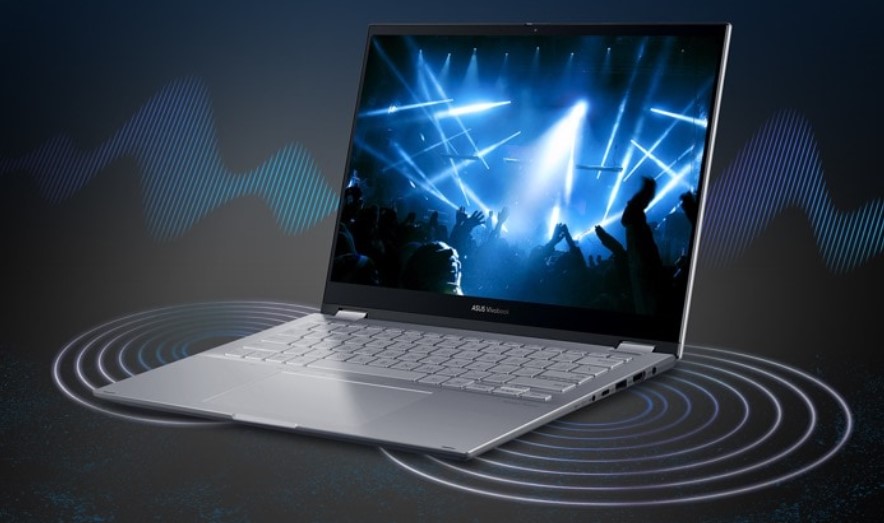 Kết nối không dây và hệ thống âm thanh của Laptop Asus Vivobook 14 Flip