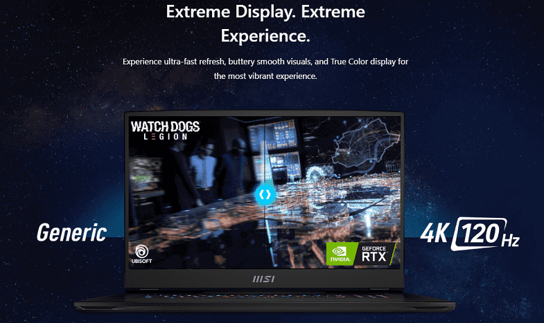 MSI Titan GT77 - 2 ( Ảnh minh họa)