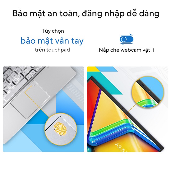 Bảo mật an toàn, đăng nhập dễ dàng
