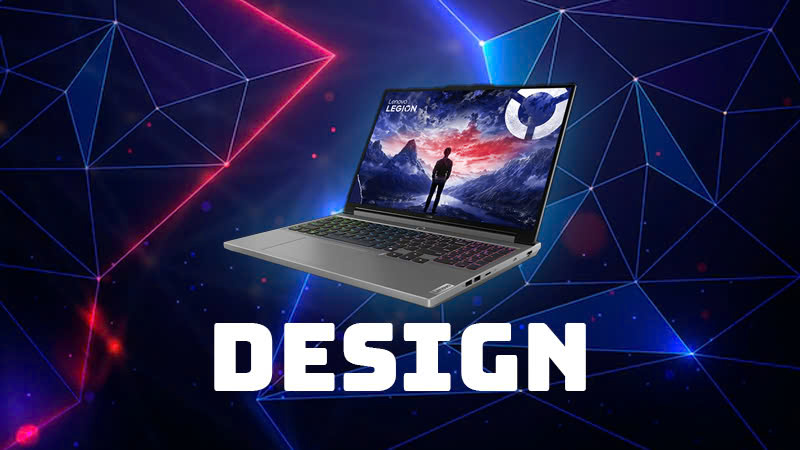 Thiết kế của laptop Lenovo Legion 5 16IRX9