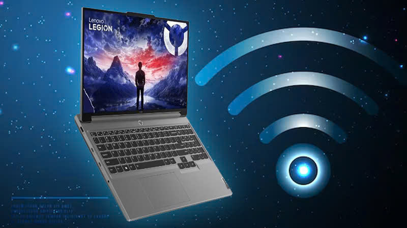 Kết nối Wi-Fi của laptop Lenovo Legion 5 16IRX9