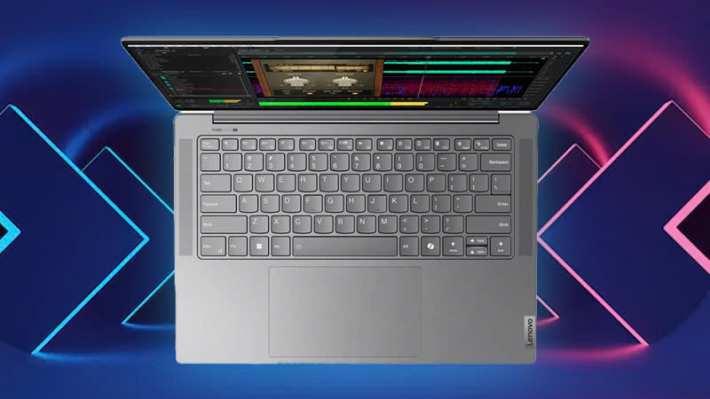 Bàn phím của laptop Lenovo Yoga Pro 7 14IMH9