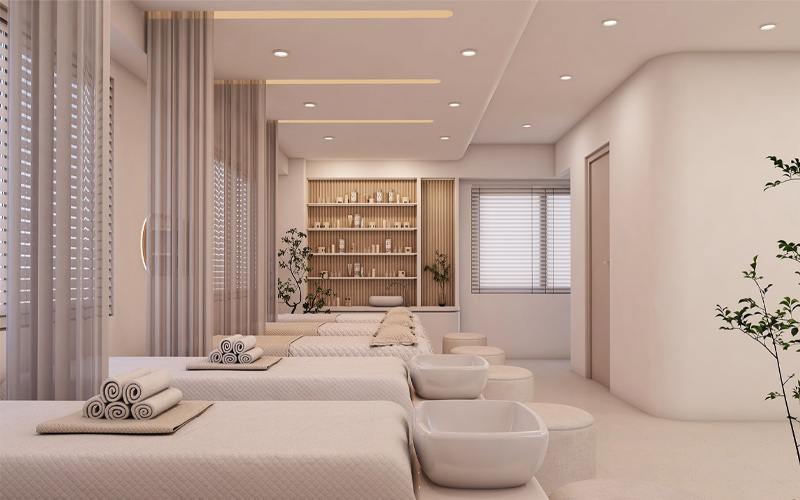 Số lượng khăn cần thiết nên phụ thuộc vào quy mô của spa