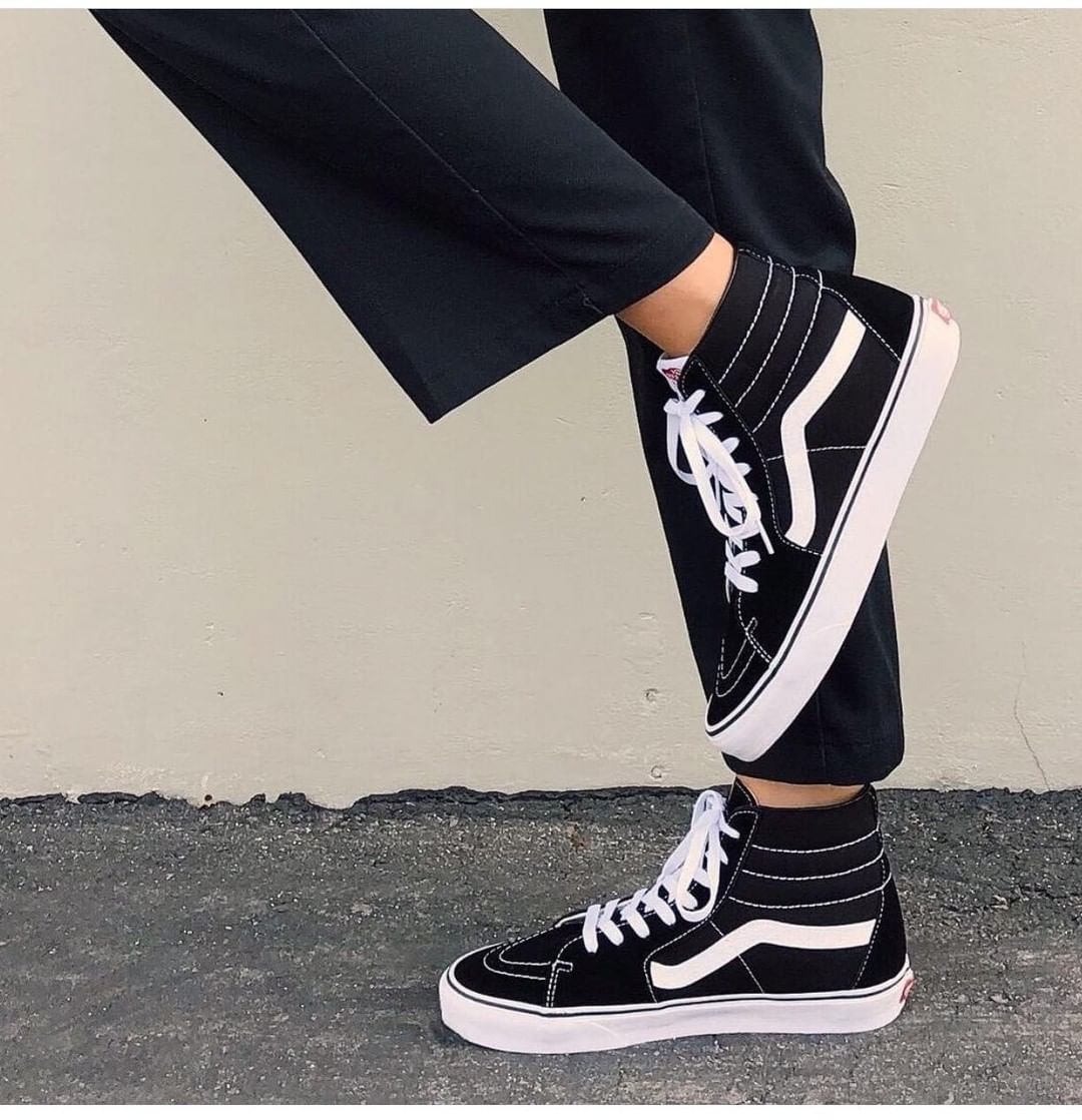 Vans Sk8 Black White