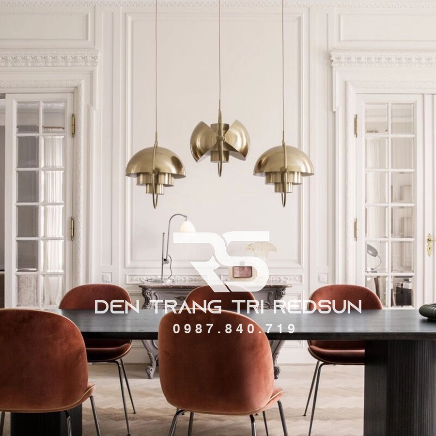 Đèn thả bàn ăn tân cổ điển thiết kế độc đáo