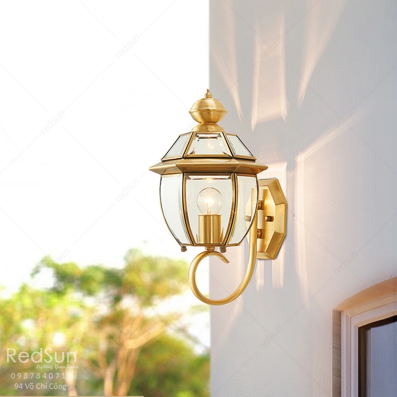 Mẫu đèn cầu thang cổ điển trang trí đẹp