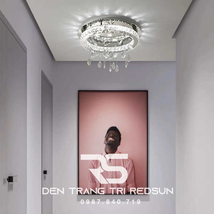 Đèn pha lê hiện đại