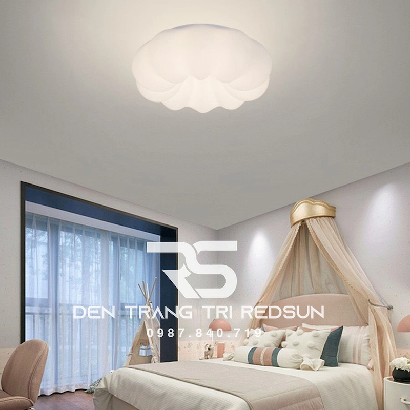 Đèn thả phòng ngủ giá rẻ phong cách lãng mạn