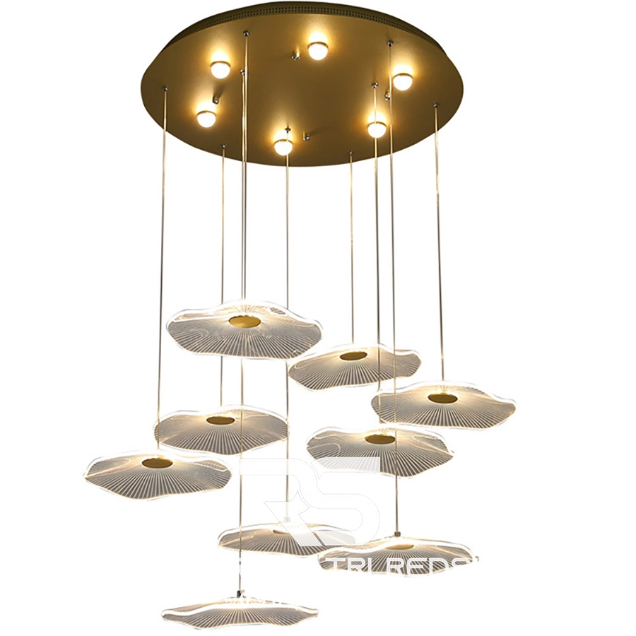 Đèn thả cầu thang thiết kế độc đáo