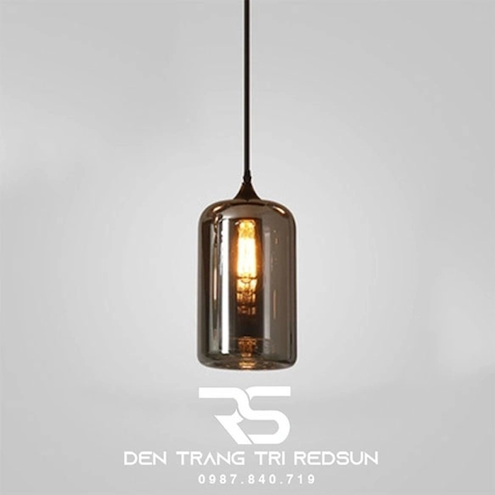 Mỗi chất liệu đèn thả đầu giường sẽ phù hợp với phong cách khác nhau