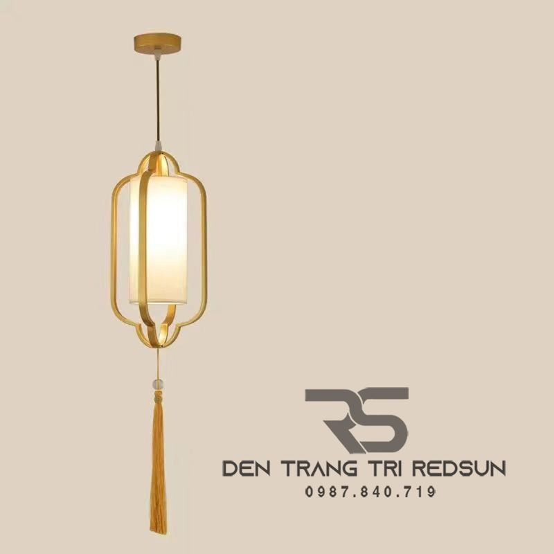 Đèn thả đầu giường đậm phong cách Indochine ấn tượng